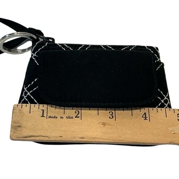 Vera Bradley Black Quilted Wallet - Picture 5 of 11